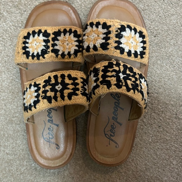 Free People Shoes - Free People Crocheted sandals
